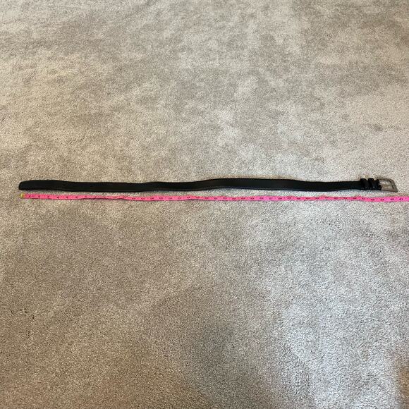 Barney's New‎ York Genuine Italian Leather Black Belt 34/85 - Picture 7 of 8